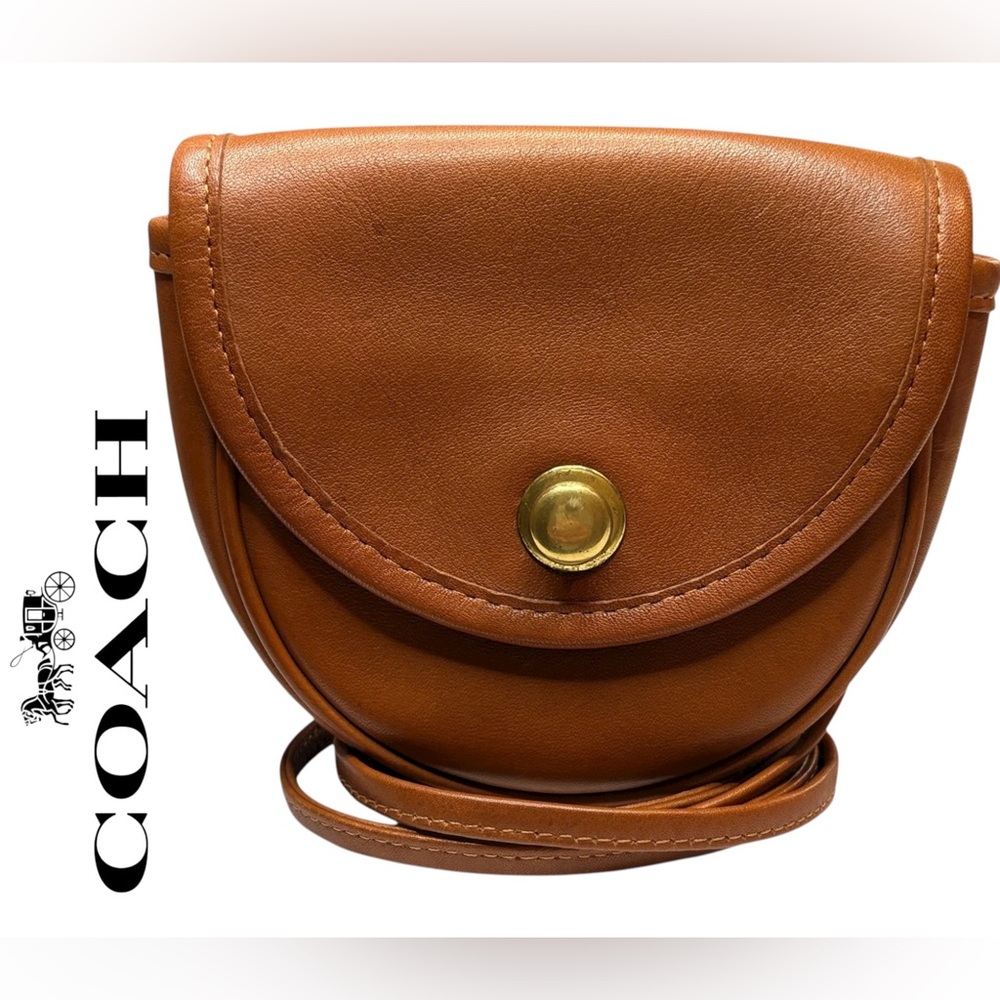 Coach Vintage 1990 Glove-Tanned Mini Belt Bag – British Tan Style 9755 USA Made
